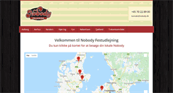 Desktop Screenshot of nobody.dk