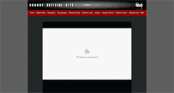 Desktop Screenshot of nobody.co.jp