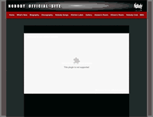 Tablet Screenshot of nobody.co.jp